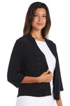 R&M Richards Formal Long Sleeve Bolero Jacket 075600 - The Dress Outlet