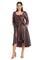 R&M Richards High Low 3/4 Sleeve Petite Dress 7406P - The Dress Outlet