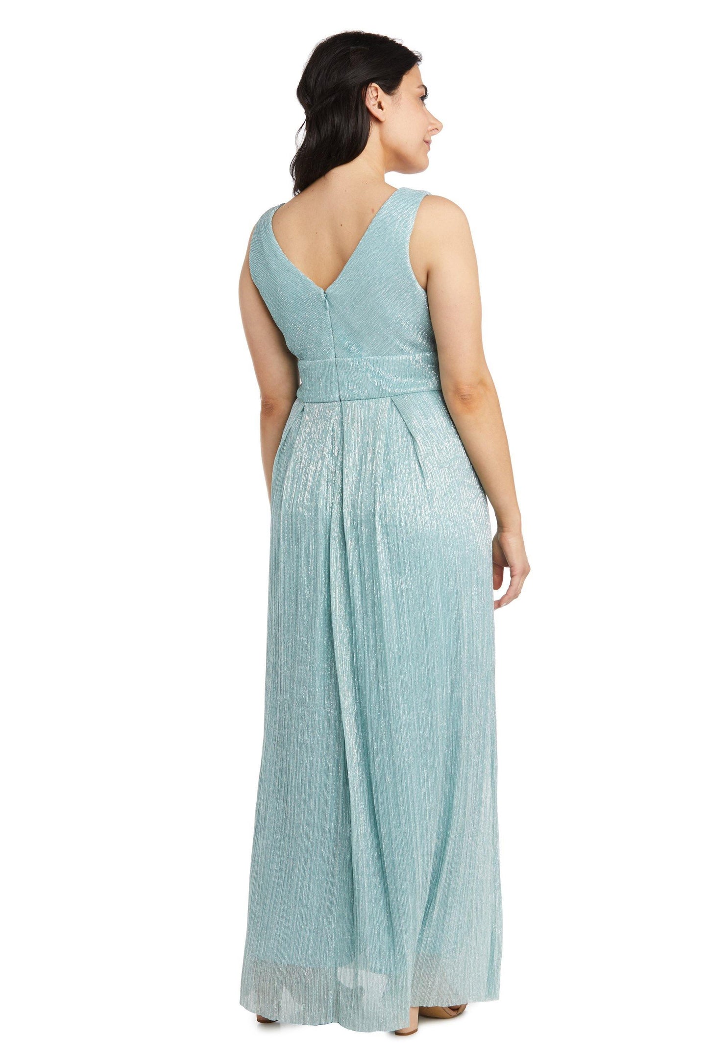 R&M Richards Long Formal Petite Dress 7068P Sale - The Dress Outlet