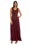 R&M Richards Long Formal Petite Dress 9159P - The Dress Outlet