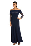 R&M Richards Long Formal Petite Evening Dress 2637P - The Dress Outlet