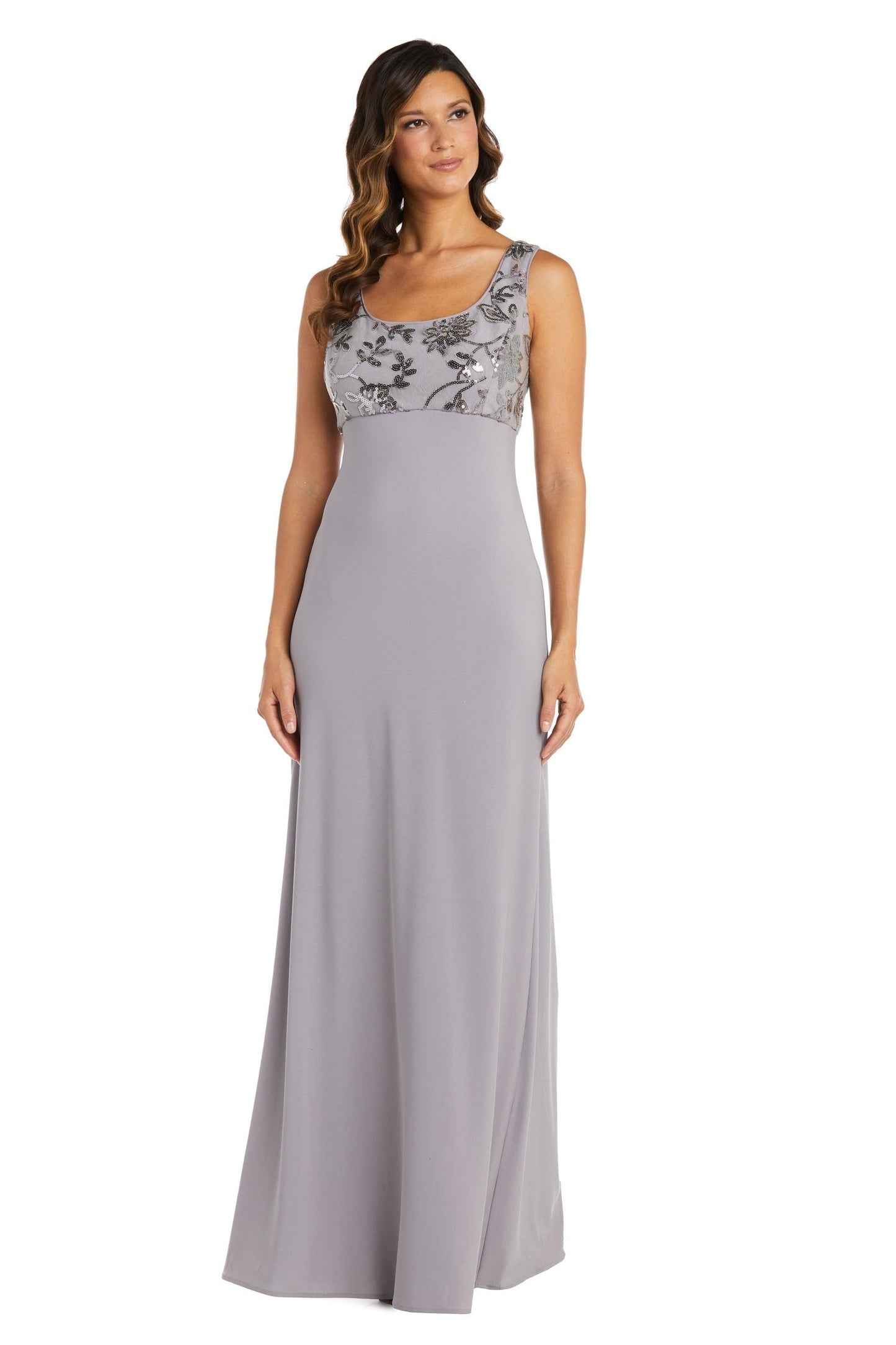 R&M Richards Long Mother of the Bride Dress 2655 - The Dress Outlet