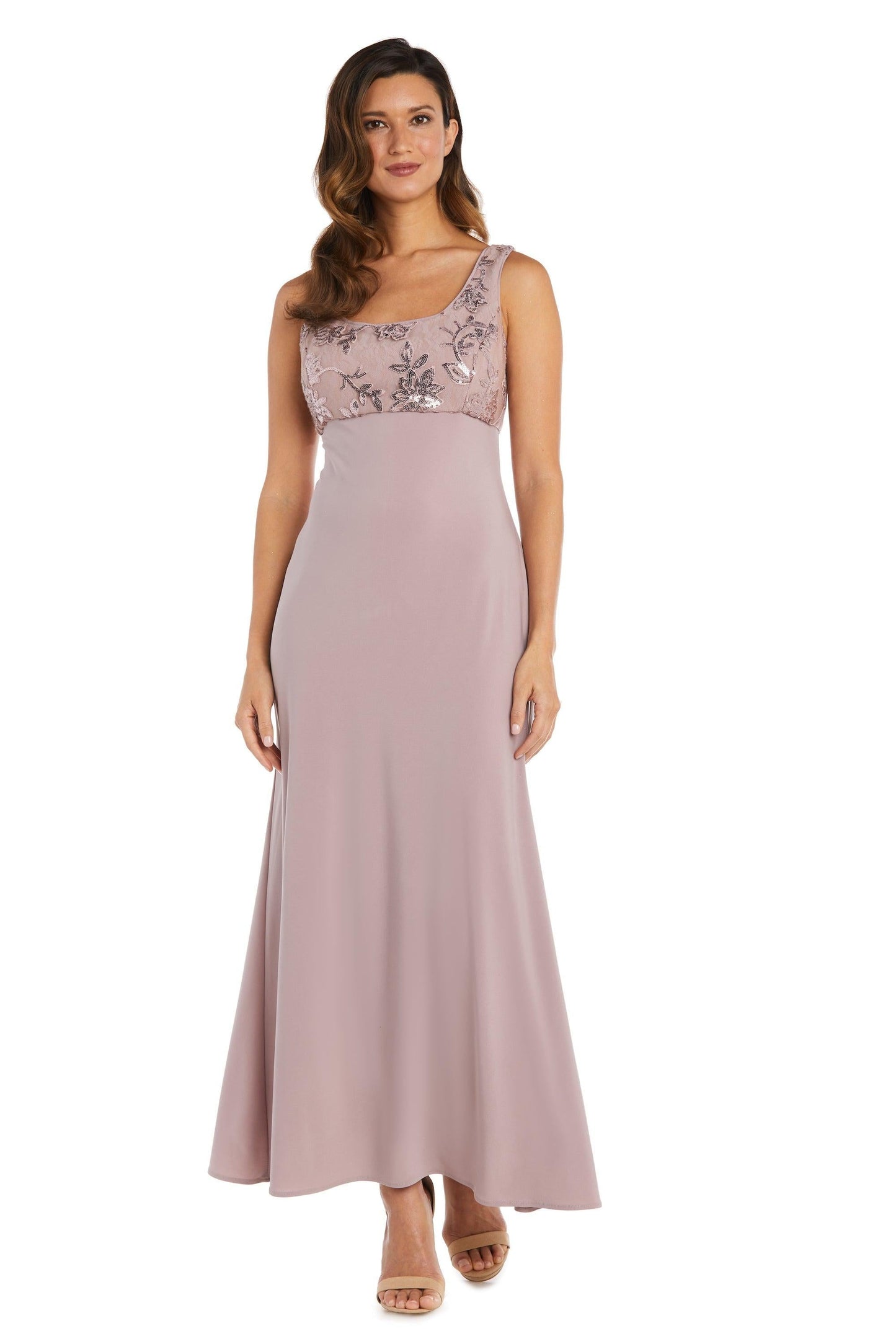 R&M Richards Long Mother of the Bride Dress 2655 - The Dress Outlet