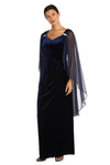 R&M Richards Long Mother of the Bride Dress 2668 - The Dress Outlet