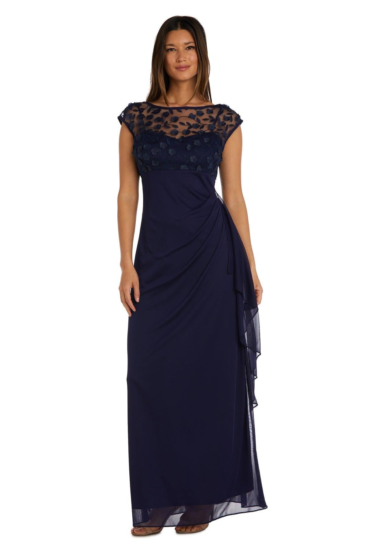 R&M Richards Long Mother of the Bride Dress 2741 - The Dress Outlet