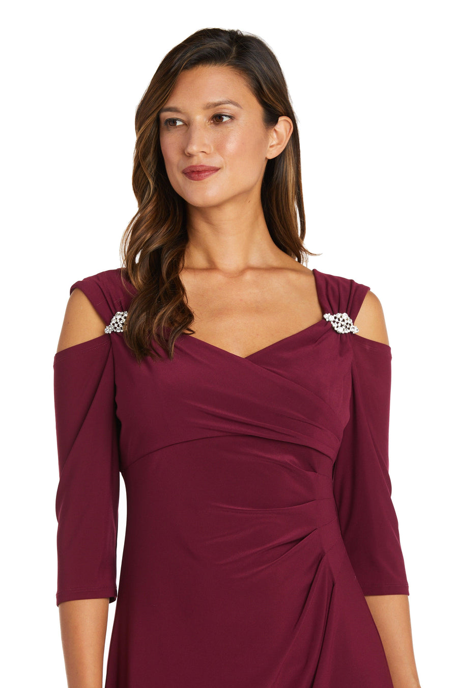 Mother of the Bride Dresses Long Mother Of The Bride Dress Merlot