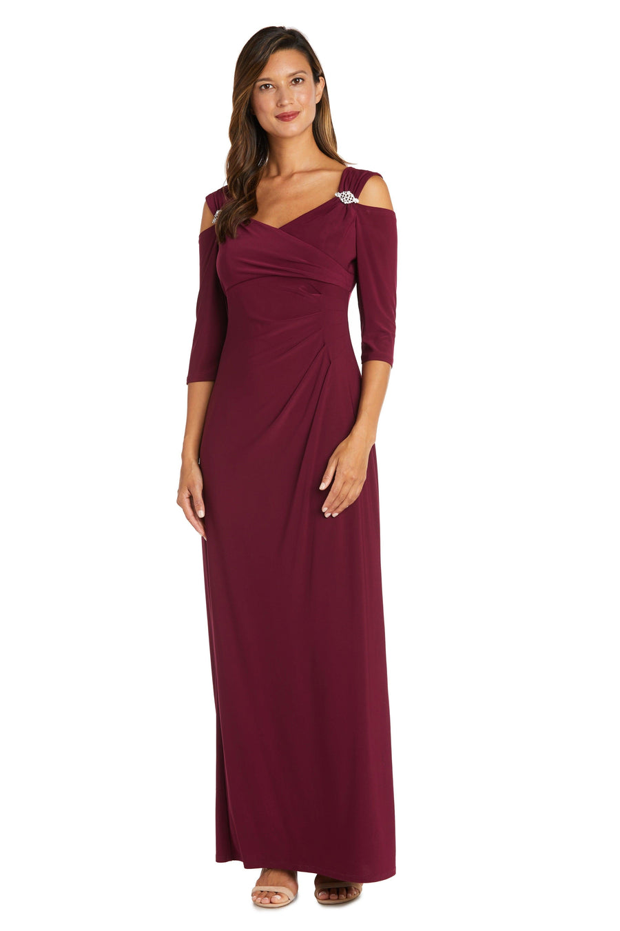 Mother of the Bride Dresses Long Mother Of The Bride Dress Merlot