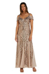 R&M Richards Long Mother of the Bride Dress 9299 - The Dress Outlet