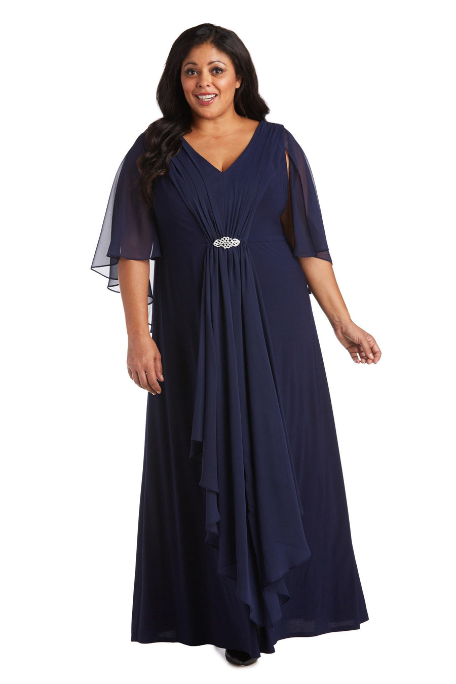 R&M Richards Long Mother of the Bride Dress Sale - The Dress Outlet