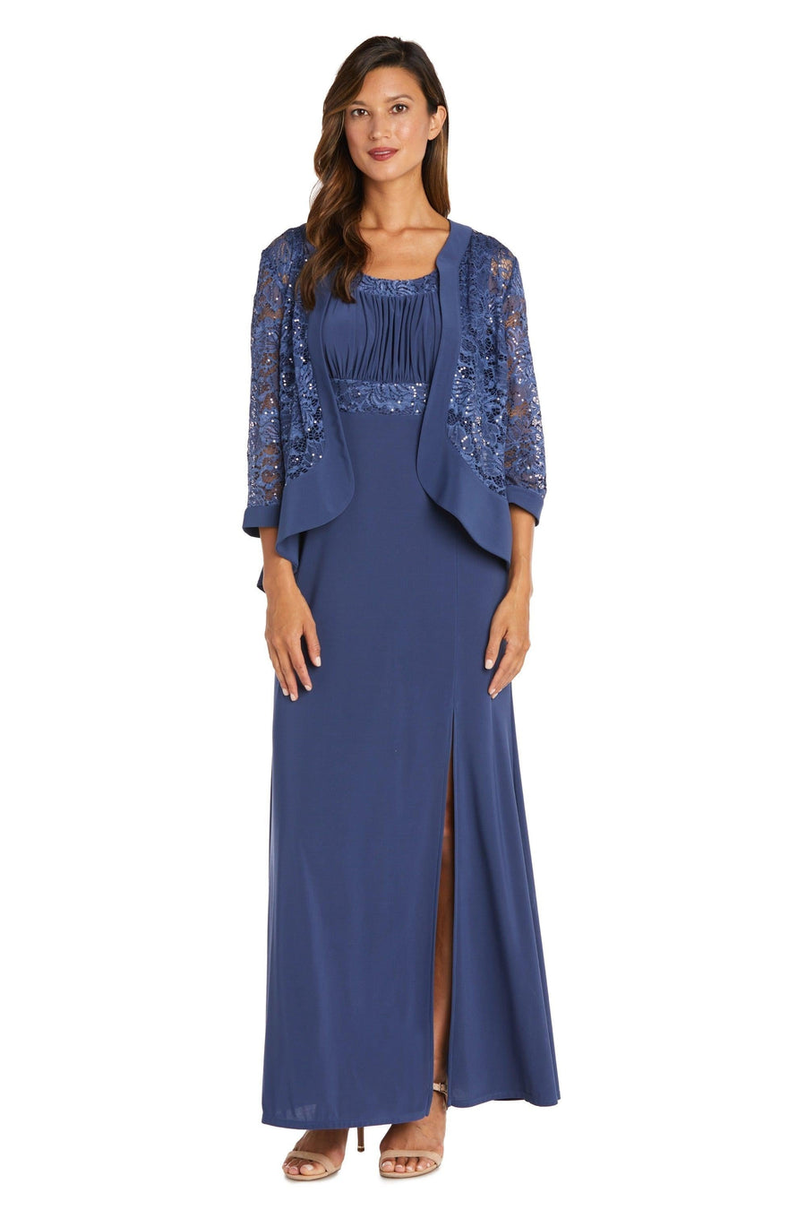 R&M Richards Long Mother of the Bride Dress Sale - The Dress Outlet