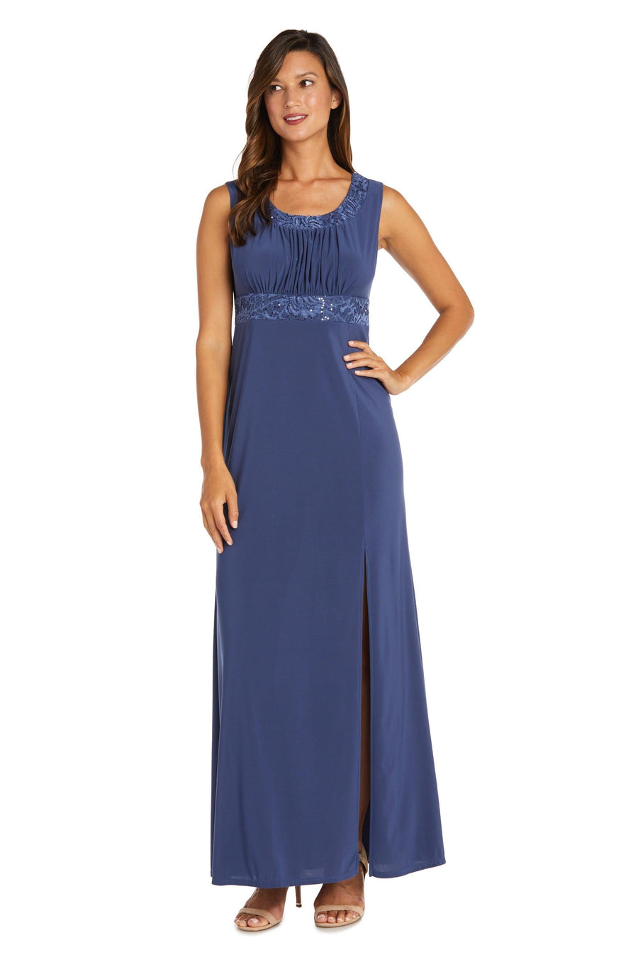 R&M Richards Long Mother of the Bride Dress Sale - The Dress Outlet