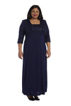 R&M Richards Long Plus Size Formal Dress 3606W - The Dress Outlet