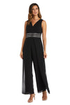 R&M Richards Long Sleeveless Formal Jumpsuit Sale - The Dress Outlet