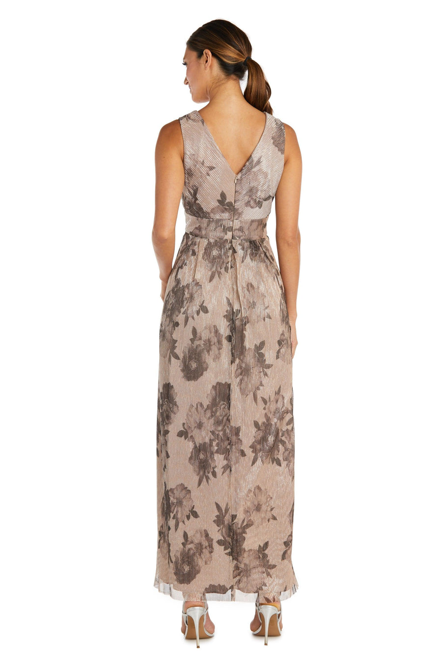 R&M Richards Long Sleeveless Petite Dress Sale - The Dress Outlet