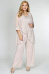 R&M Richards Petite Lace Pant Suit Made in USA 5008P - The Dress Outlet