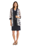 R&M Richards Short 2 Piece Printed Jacket Dress 7843 - The Dress Outlet