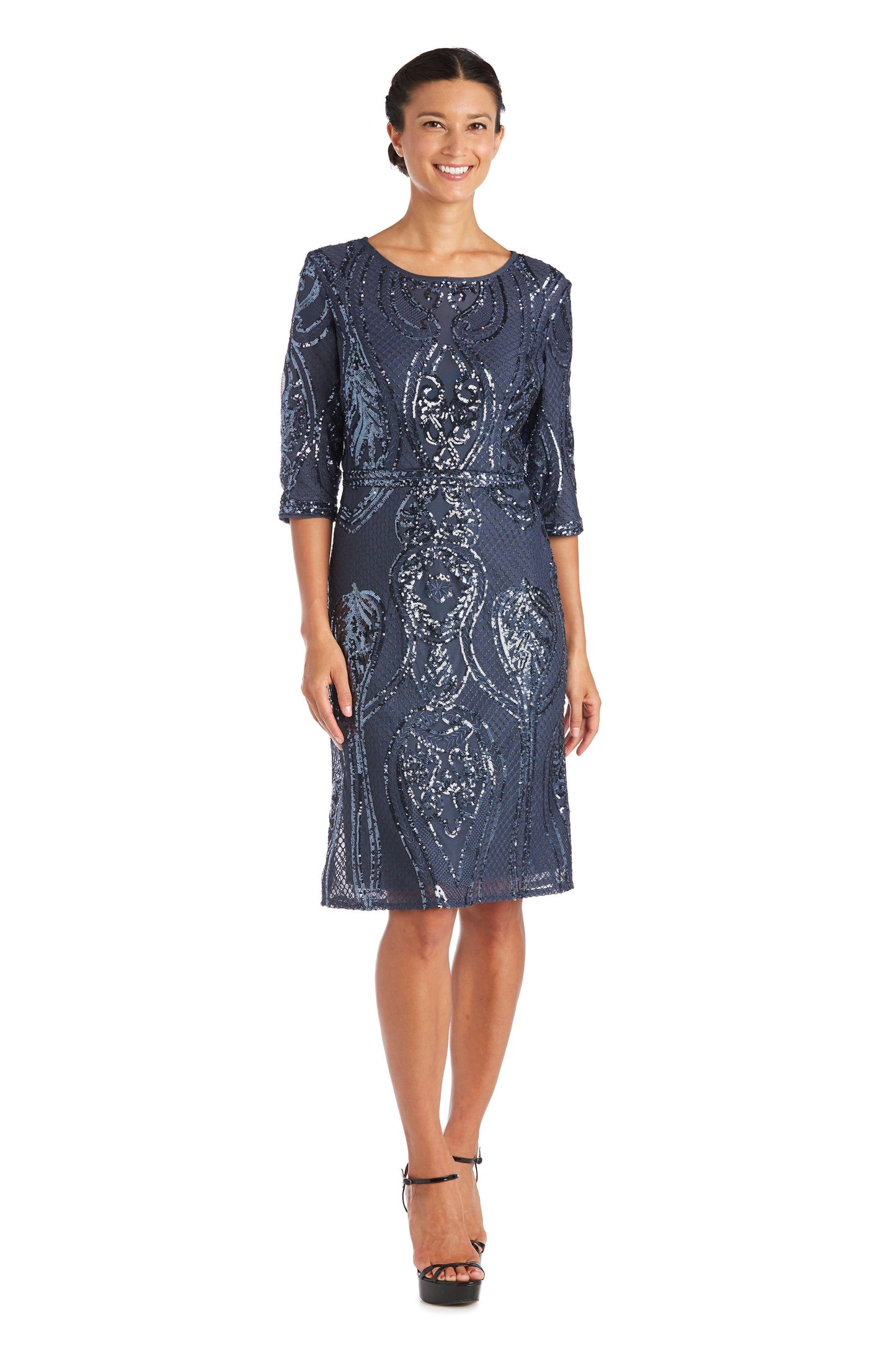 R&M Richards Short Mother of the Bride Dress Sale - The Dress Outlet