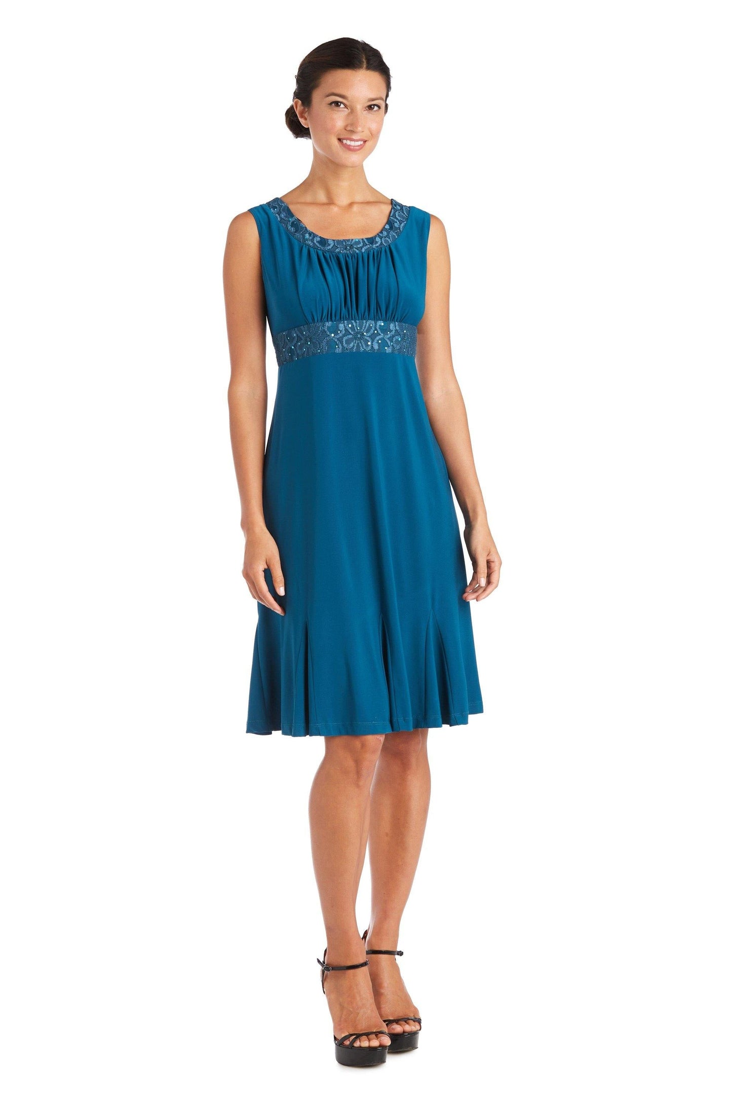 R&M Richards Short Mother of the Bride Dress Sale - The Dress Outlet