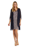 R&M Richards Short Petite Chiffon Jacket Dress 7312P - The Dress Outlet