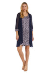 R&M Richards Short Petite Chiffon Jacket Dress 7312P - The Dress Outlet