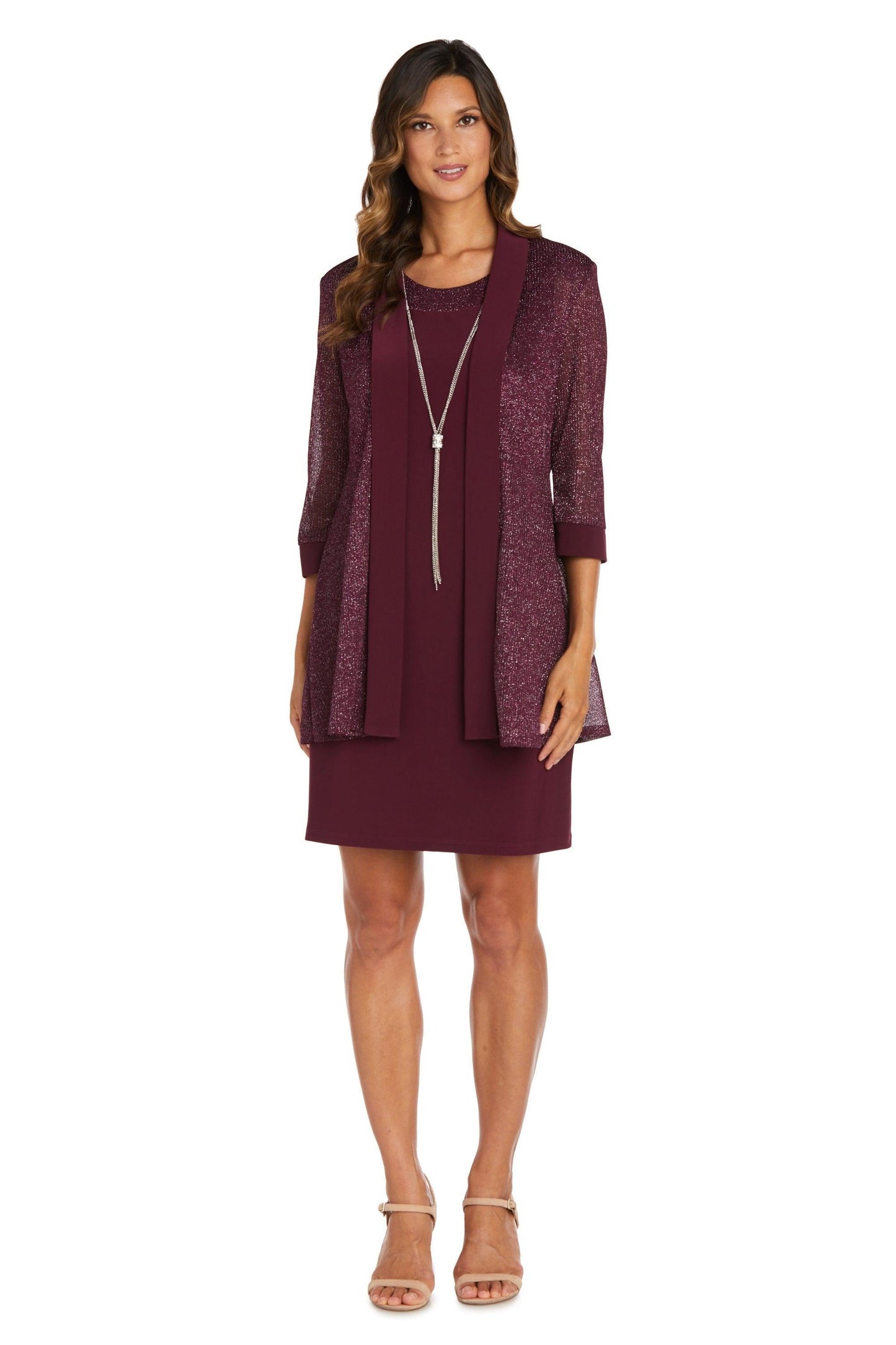 R&M Richards Short Petite Jacket Set Dress Sale 1873P - The Dress Outlet