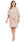 R&M Richards Short Petite Lace Poncho Dress 8749P - The Dress Outlet