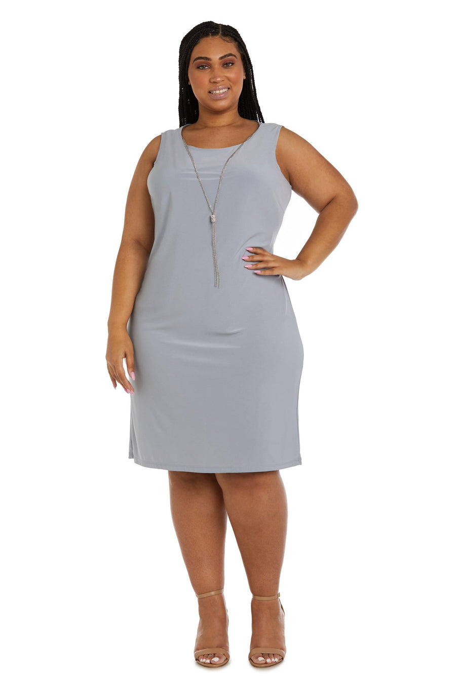 R&M Richards Short Plus Size Jacket Dress 2342W - The Dress Outlet