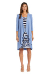 R&M Richards Short Print Jacket Cocktail Dress 9217 - The Dress Outlet