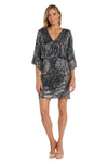 R&M Richards Short Printed Cocktail Dress 7571 - The Dress Outlet