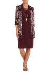 R&M Richards Two Piece Short Print Jacket Dress Sale - The Dress Outlet