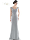 Rina di Montella Formal Beaded Long Dress 2718 - The Dress Outlet