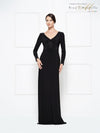 Rina di Montella Formal Long Sleeve Dress 2691 - The Dress Outlet