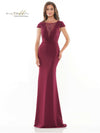 Rina di Montella Long Formal Beaded Dress 2729 - The Dress Outlet