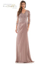 Rina di Montella Long Formal Chiffon Dress 2744 - The Dress Outlet