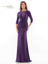 Rina di Montella Long Formal Long Sleeve Dress 2730 - The Dress Outlet