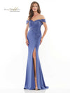 Rina di Montella Long Formal Off Shoulder Gown 2728 - The Dress Outlet