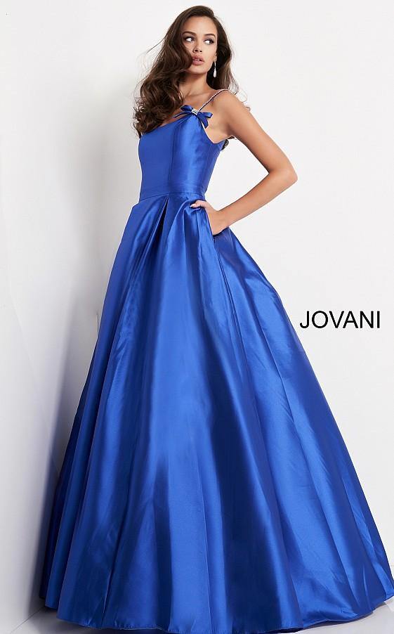 Royal Pleated Skirt Prom Ballgown 00199 - The Dress Outlet