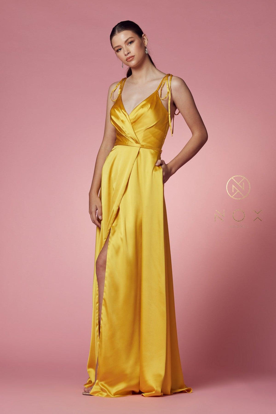 Sexy A-Line Long Prom Dress - The Dress Outlet