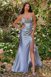 Sexy Spaghetti Strap Formal Long Prom Dress - The Dress Outlet