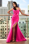 Sexy Spaghetti Strap Formal Long Prom Dress - The Dress Outlet