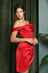 Short Off Shoulder Cocktail Prom Dress R764 - The Dress Outlet