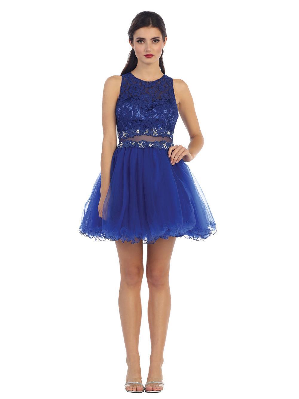 Blue Short Prom Dresses Clearance