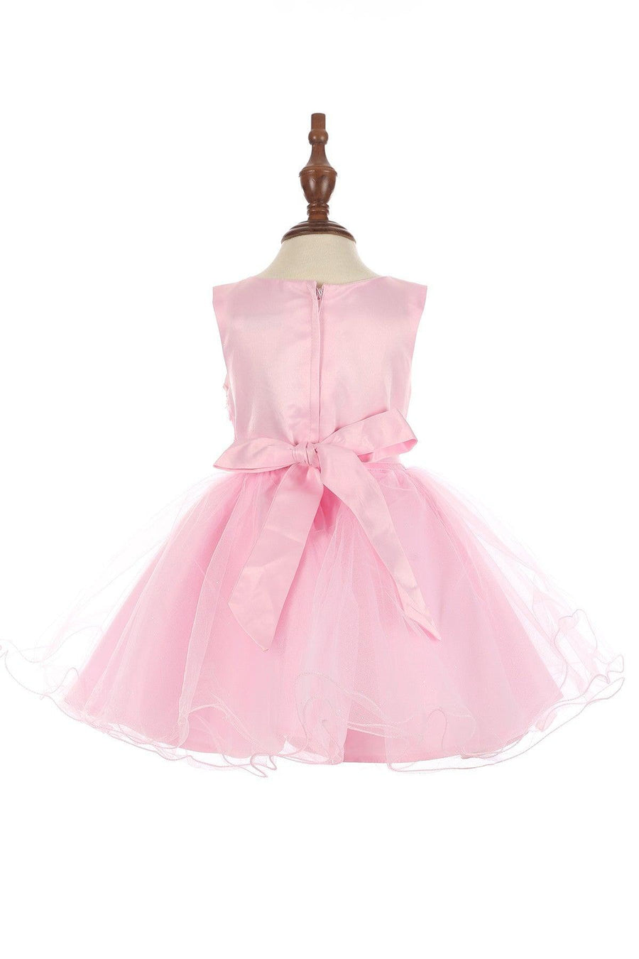 Sleeveless Baby Flower Girls Dress - The Dress Outlet