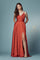 Sleeveless Long Fit and Flare Prom Dress - The Dress Outlet