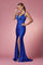 Sleeveless Long Fit and Flare Prom Dress - The Dress Outlet