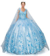 Sleeveless Long Quinceanera Dress - The Dress Outlet