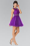 Sleeveless Prom Short Dress Homecoming Sale - The Dress Outlet