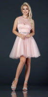 Sleeveless Short Homecoming Dress Sale - The Dress Outlet