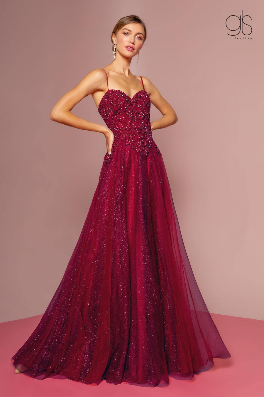 Sparkling Long Prom Dress Sale - The Dress Outlet