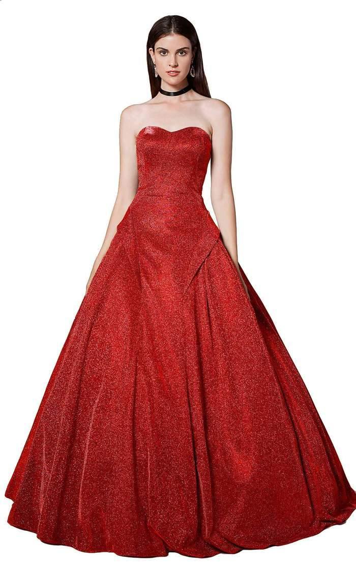 Strapless Long Prom Dress Sale - The Dress Outlet